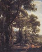 Claude Lorrain Landscape with a Goatherd (mk17) France oil painting artist